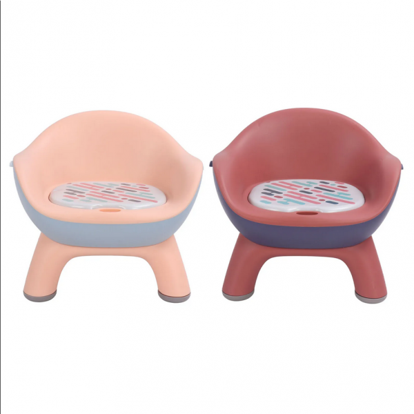 Children's feeding chair, ergonomic, portable, with sound