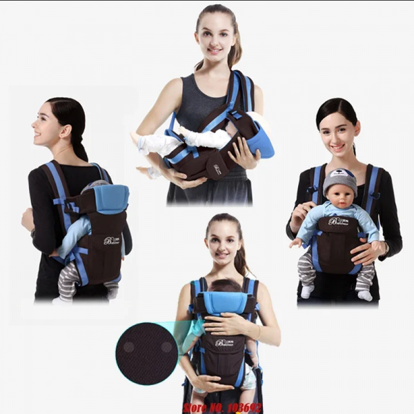 Beth-Bear Baby Carrier 4 in 1 Breathable Front Face Carrier